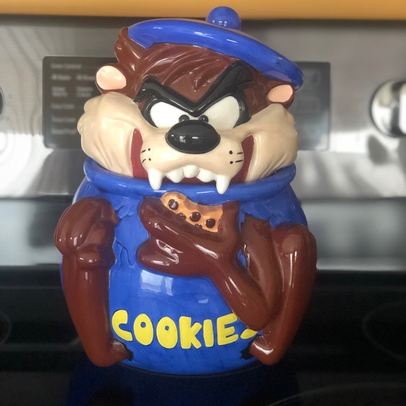 Warner Bros. Other - Looney Tunes Tazmanian Devil Cookie Jar Taz